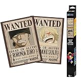 ABYSTYLE Set 2 Posters Chibi One Piece Wanted Zoro et Sanji