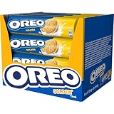 Oreo Golden, Galletas Doradas Rellenas de Crema Sabor Vainilla- Pack de 16 unidades de 154 g